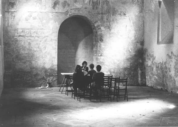 Eric Andersen and audience (Photo: Kirsten Justesen, 1985)
