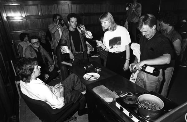 Eric Andersen and audience (Photo: Karsten Weirup, 1985)
