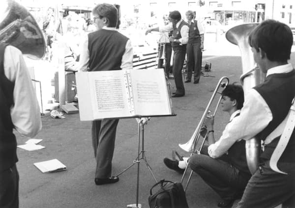 The Untactics of Music (Photo: Kirsten Justesen, 1985)
