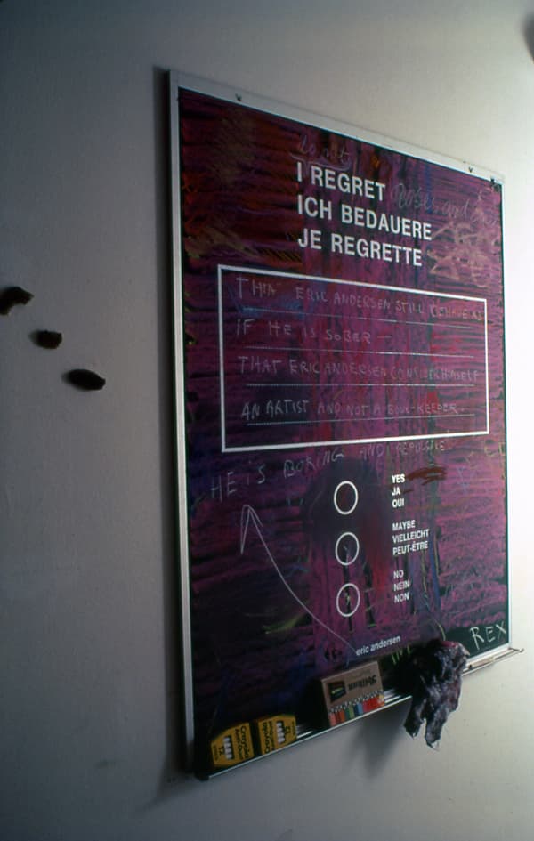 I Regret by Eric Andersen (Photo: Bent Ryberg, 1985)
