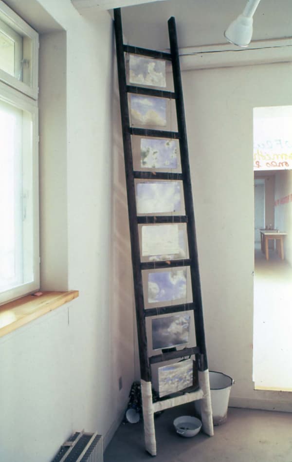 Sky Ladder - Day by Geoffrey Hendricks (Photo: Bent Ryberg, 1985)
