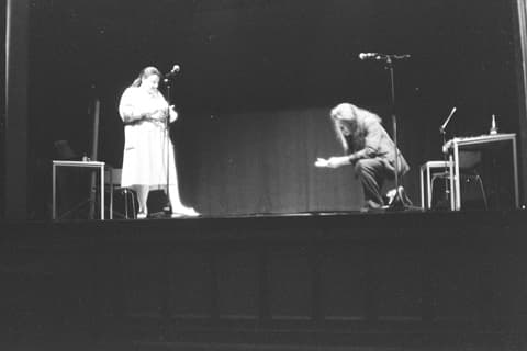 Anne Tardos and Jackson Mac Low (Berty Skuber, 1985)

